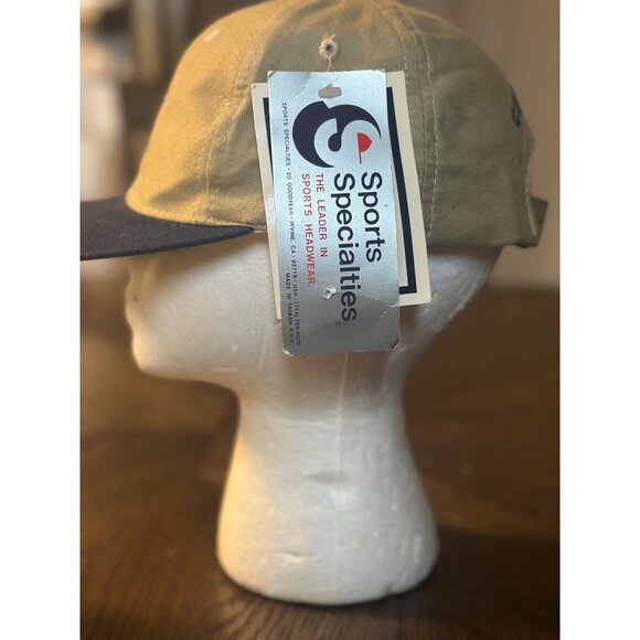 Dallas Cowboys NFL Pro Line Snapback Hat Sports Specialties Tan & Blue - Picture 2 of 11